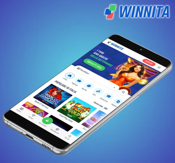Sezione Casinò dell'App